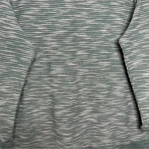 H&M Marled Sweatshirt Pullover Grey & Pink Size  Medium - Picture 16 of 16